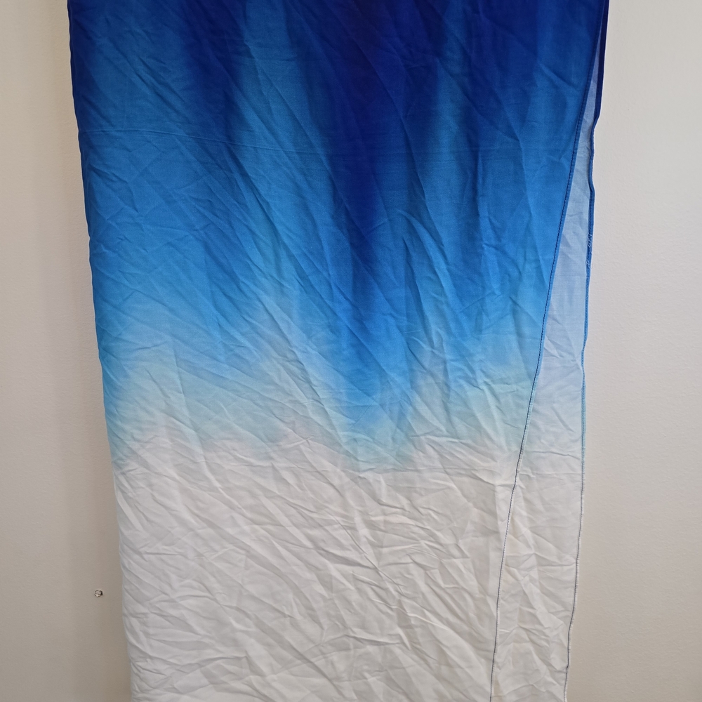 La Blanca Elegant Blue Ombre Swim Cover-Up OS Nwot - Picture 2 of 6